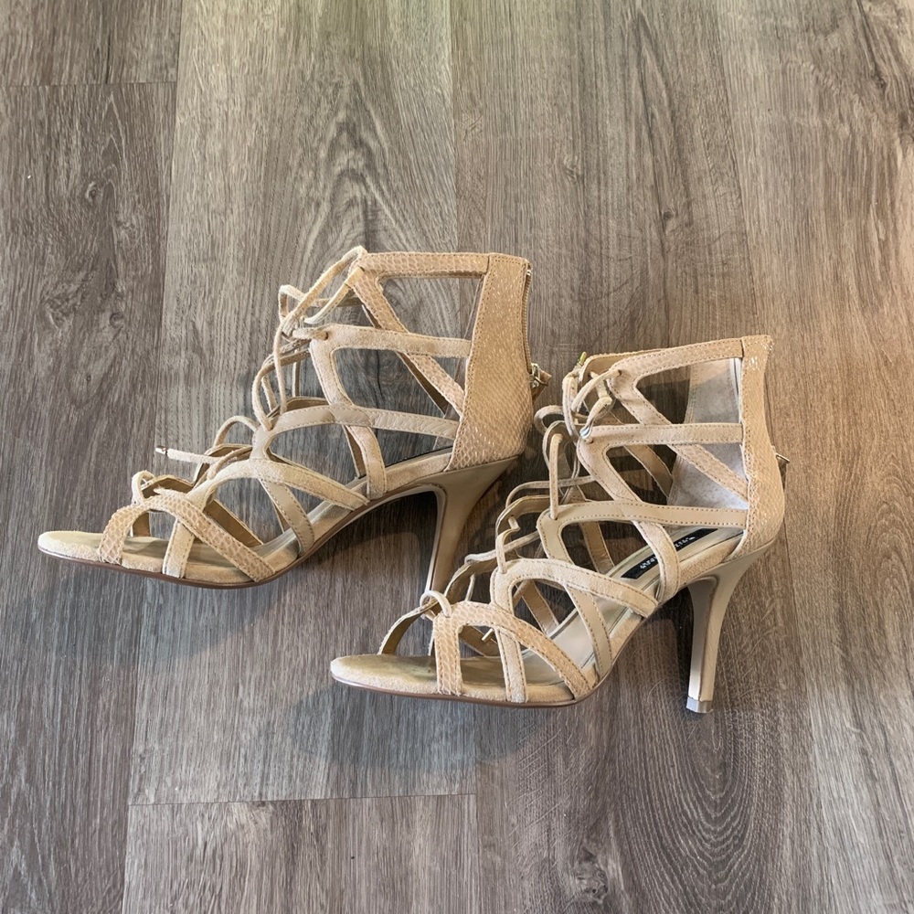 Heeled sandals